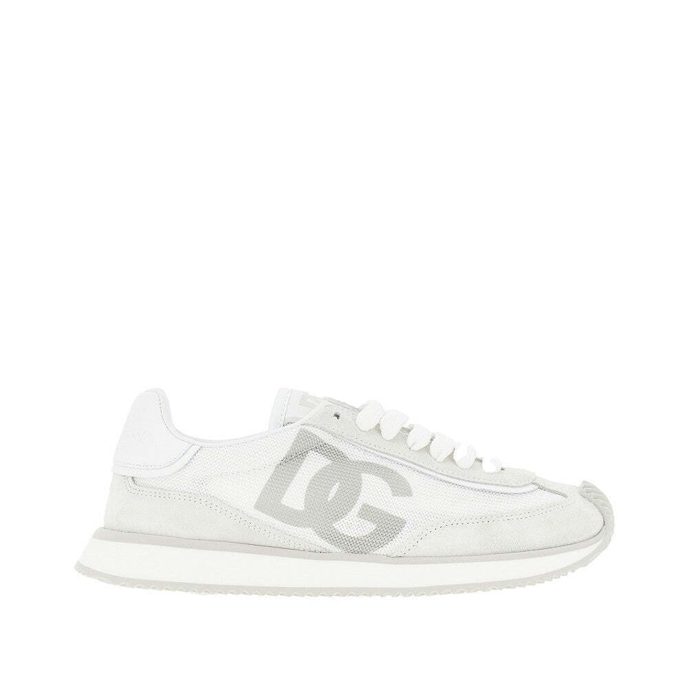 Dolce&Gabbana Dg Cushion Mesh And Leather Sneakers
